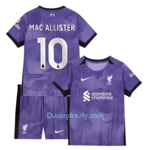 Dres Liverpool Alexis Mac Allister 10 Dječji Treći 2023/24