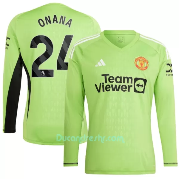 Dres Manchester United Onana 24 Golmanski Domaći 2023/24 Dugi Rukav