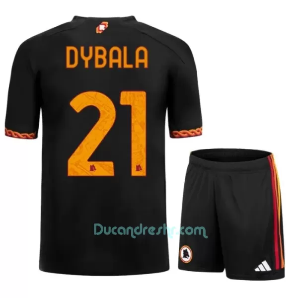 Dres AS Roma Paulo Dybala 21 Dječji Treći 2023/24