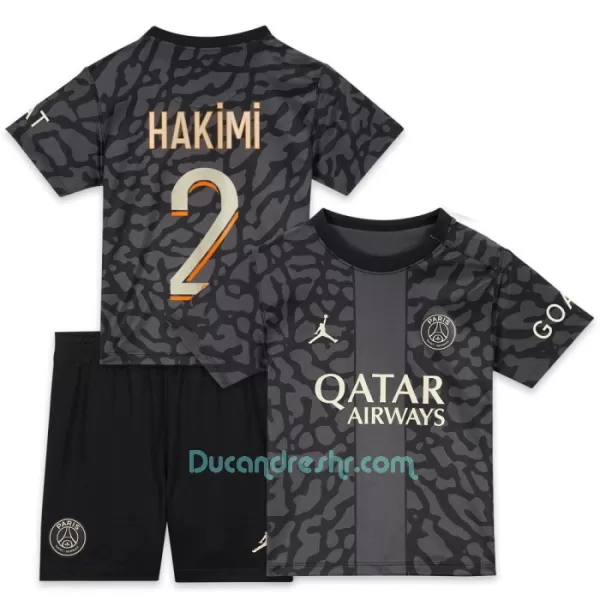 Dres Paris Saint-Germain Achraf Hakimi 2 Dječji Treći 2023/24