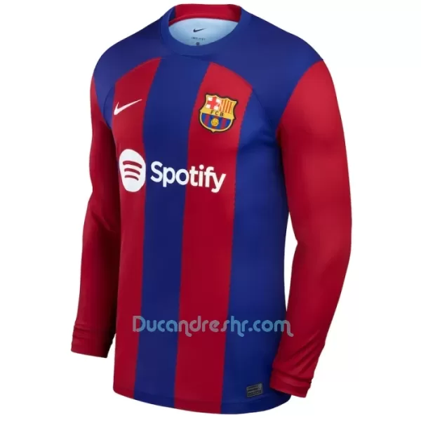 Dres FC Barcelona Gavi 6 Domaći 2023/24 Dugi Rukav