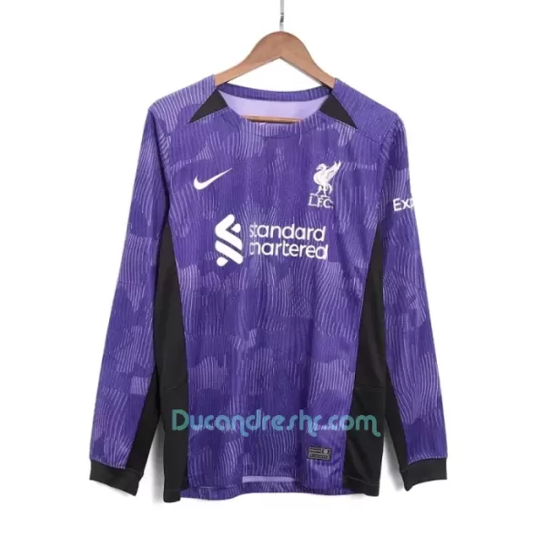 Dres Liverpool Treći 2023/24 Dugi Rukav