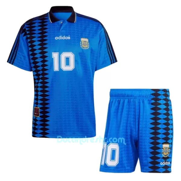 Dres Argentina 10 Dječji Gostujući Retro 1994