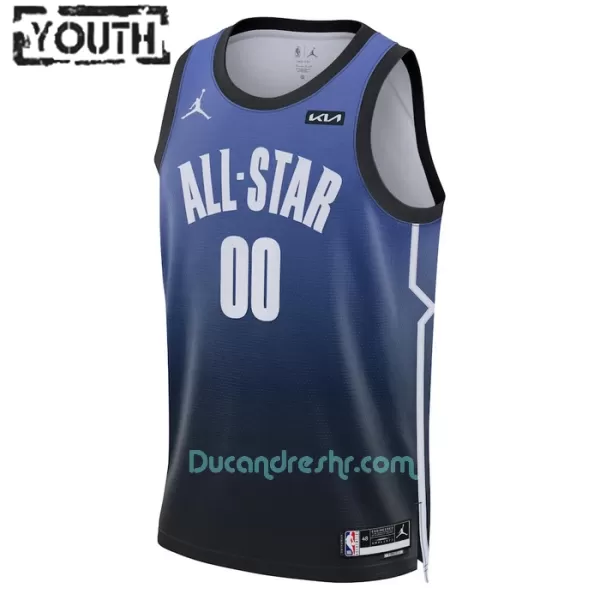 Dres za Košarku All-Star 2023 Western Conference Dječji Swingman Plava