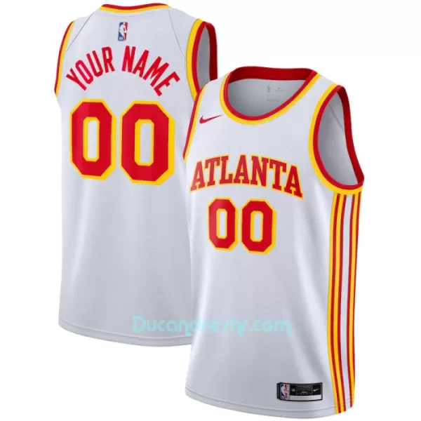 Dres za Košarku Atlanta Hawks Association Edition Swingman 2023/24 Bijela