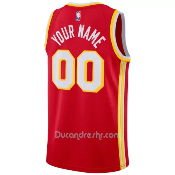 Dres za Košarku Atlanta Hawks Icon Edition Swingman 2023/24 Crvena