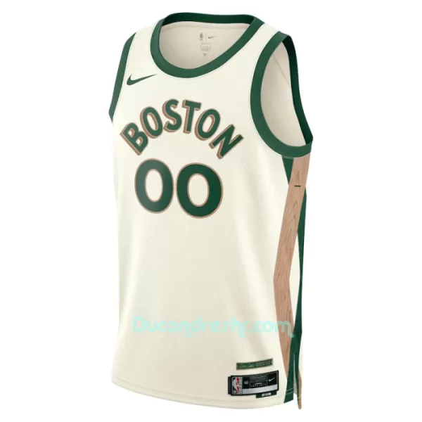 Dres za Košarku Boston Celtics City Edition Swingman 2023/24 Bijela