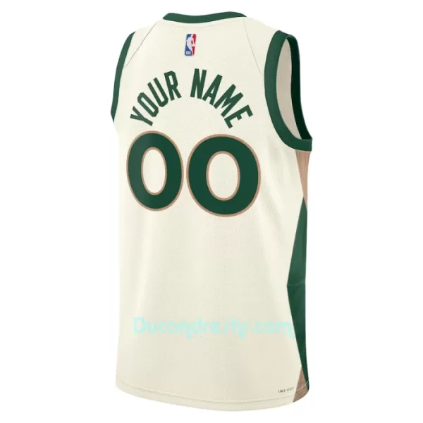 Dres za Košarku Boston Celtics City Edition Swingman 2023/24 Bijela