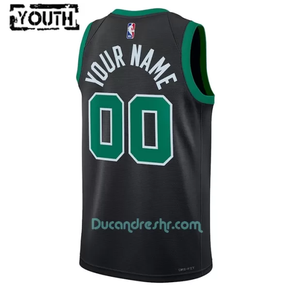 Dres za Košarku Boston Celtics Dječji Statement Edition Swingman 2023/24 Crno