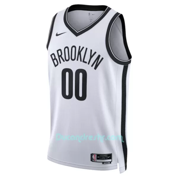 Dres za Košarku Brooklyn Nets Association Edition Swingman 2023/24 Bijela