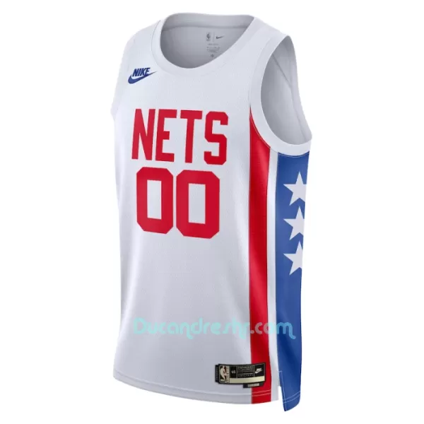 Dres za Košarku Brooklyn Nets Classic Edition Swingman Bijela