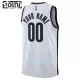 Dres za Košarku Brooklyn Nets Dječji Association Edition Swingman 2023/24 Bijela