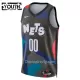 Dres za Košarku Brooklyn Nets Dječji City Edition Swingman 2023/24 Crno