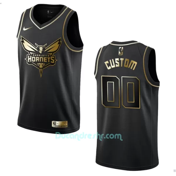 Dres za Košarku Charlotte Hornets Golden Edition Swingman Crno