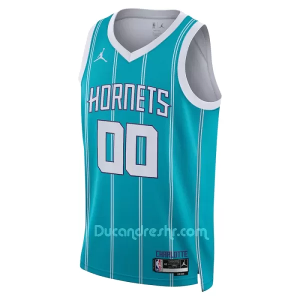 Dres za Košarku Charlotte Hornets Icon Edition Swingman 2023/24 Mornarica