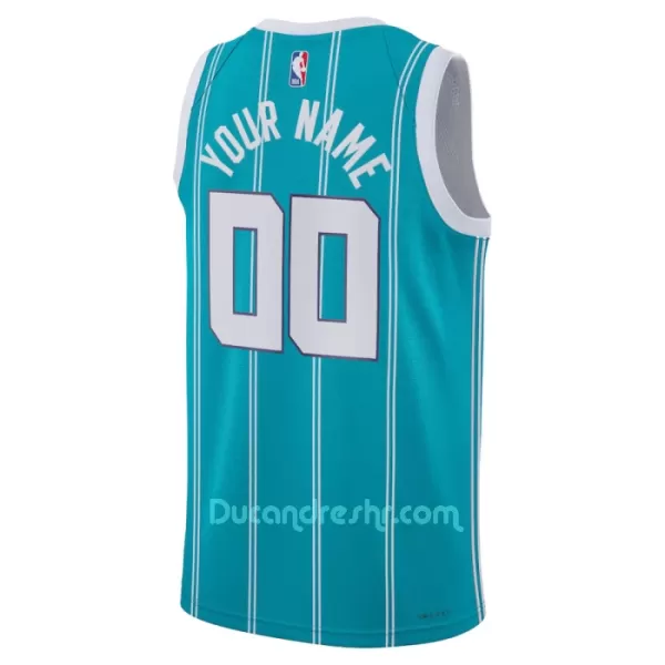 Dres za Košarku Charlotte Hornets Icon Edition Swingman 2023/24 Mornarica