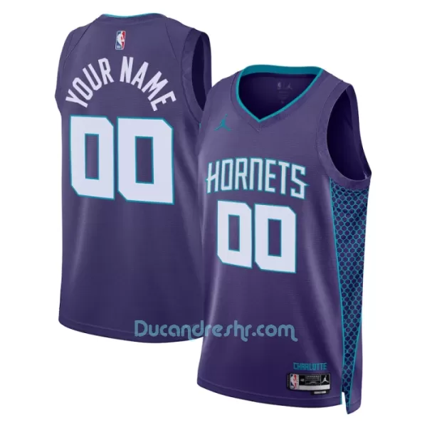 Dres za Košarku Charlotte Hornets Statement Edition Swingman 2023/24 Ljubičasta