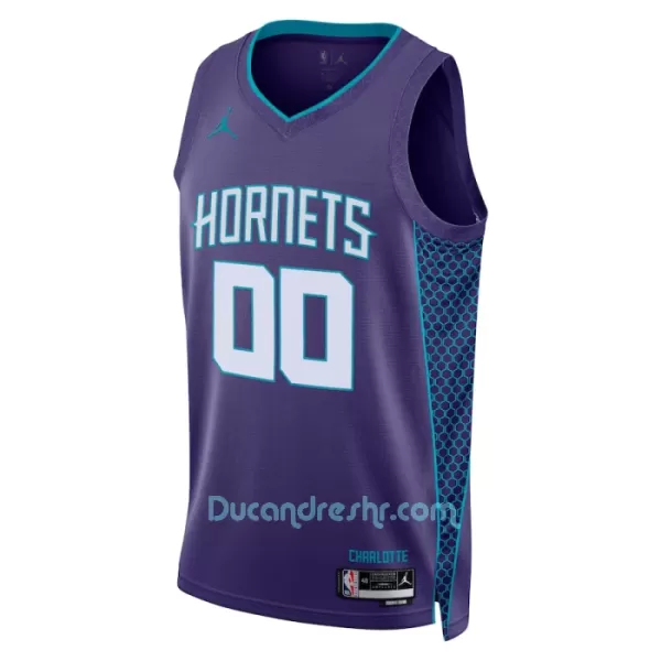 Dres za Košarku Charlotte Hornets Statement Edition Swingman 2023/24 Ljubičasta