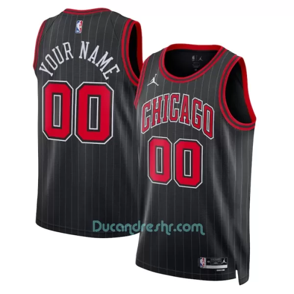 Dres za Košarku Chicago Bulls Statement Edition Swingman 2023/24 Crno