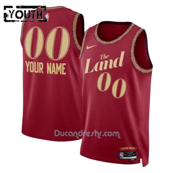 Dres za Košarku Cleveland Cavaliers Dječji City Edition Swingman 2023/24