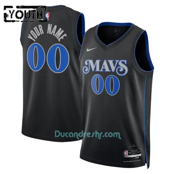 Dres za Košarku Dallas Mavericks Dječji City Edition Swingman 2023/24