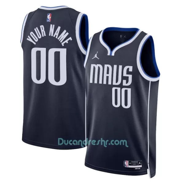 Dres za Košarku Dallas Mavericks Statement Edition Swingman 2023/24 Crno