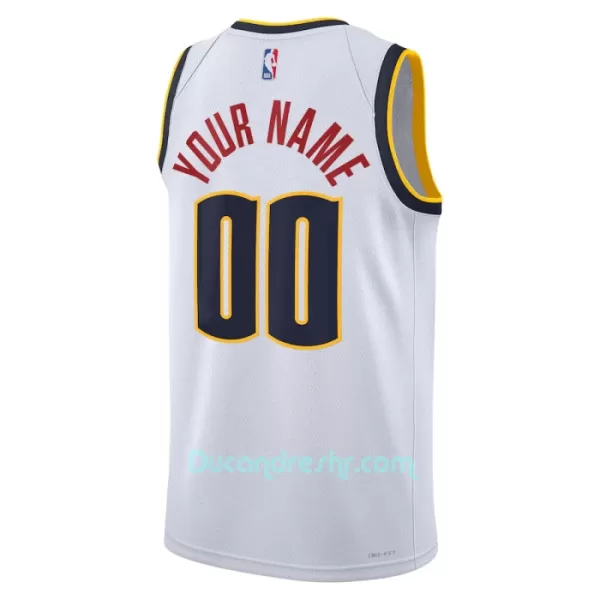 Dres za Košarku Denver Nuggets Association Edition Swingman 2023/24 Bijela