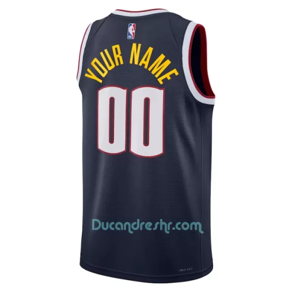 Dres za Košarku Denver Nuggets Icon Edition Swingman 2023/24 Crno