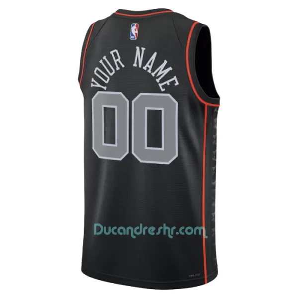 Dres za Košarku Detroit Pistons City Edition Swingman 2023/24 Crno