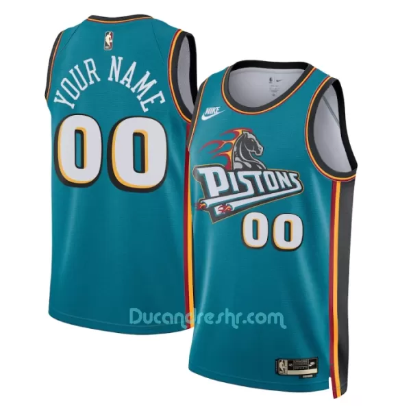 Dres za Košarku Detroit Pistons Classic Edition Swingman Mornarica