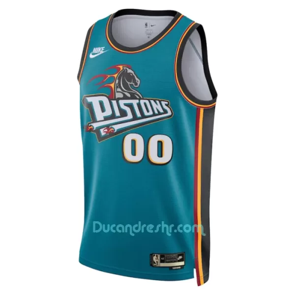 Dres za Košarku Detroit Pistons Classic Edition Swingman Mornarica