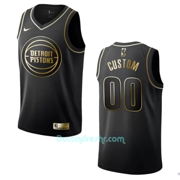 Dres za Košarku Detroit Pistons Golden Edition Swingman 2023/24 Crno