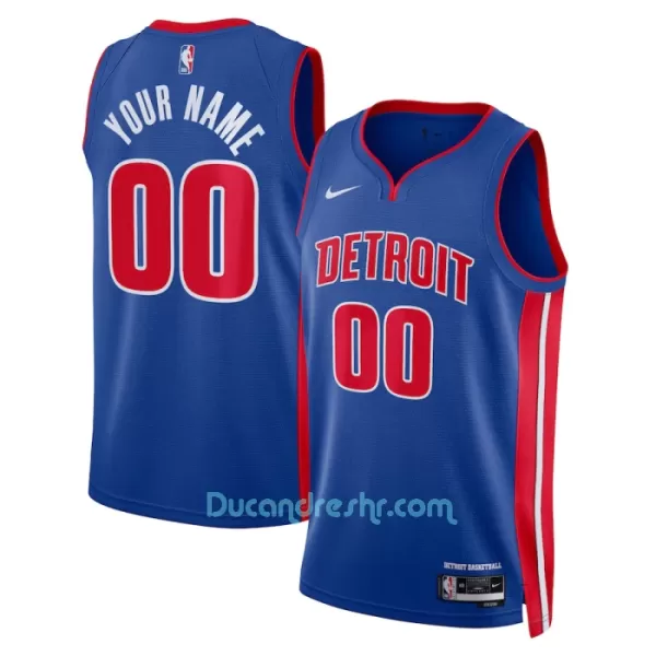 Dres za Košarku Detroit Pistons Icon Edition Swingman 2023/24 Plava