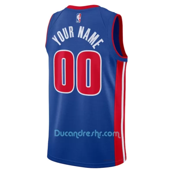 Dres za Košarku Detroit Pistons Icon Edition Swingman 2023/24 Plava