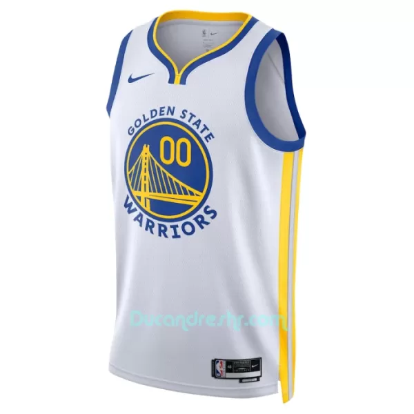 Dres za Košarku Golden State Warriors Association Edition Swingman 2023/24 Bijela