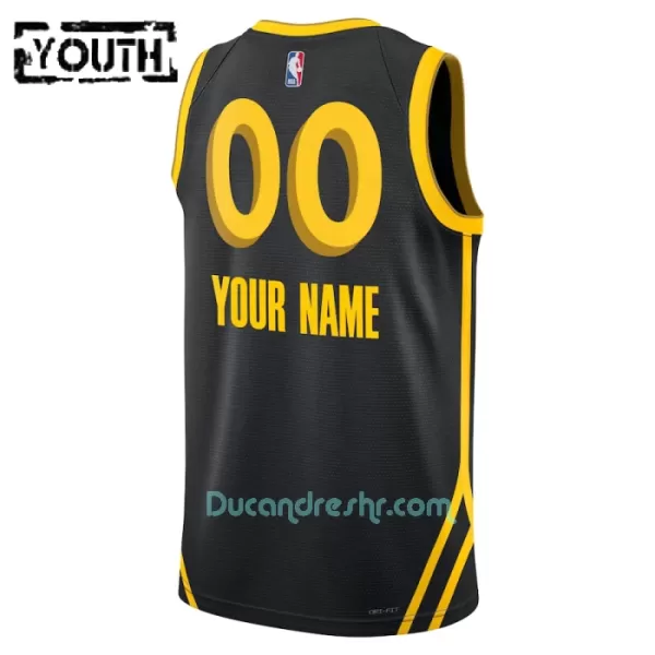 Dres za Košarku Golden State Warriors Dječji City Edition Swingman