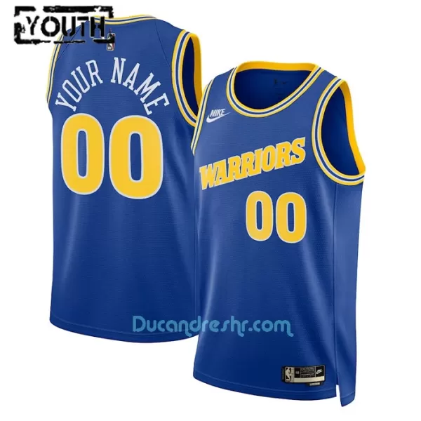 Dres za Košarku Golden State Warriors Dječji Classic Edition Swingman 2023/24 Plava