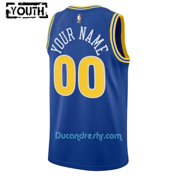 Dres za Košarku Golden State Warriors Dječji Classic Edition Swingman 2023/24 Plava