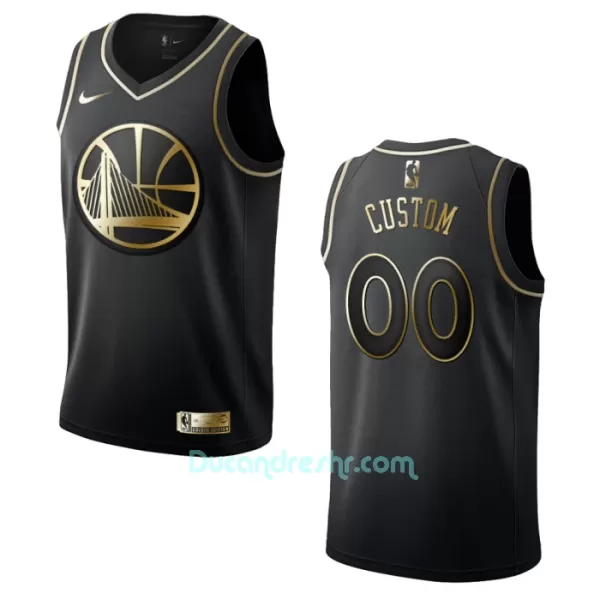 Dres za Košarku Golden State Warriors Golden Edition Swingman 2023/24 Crno