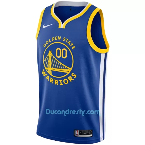 Dres za Košarku Golden State Warriors Icon Edition Swingman 2023/24 Plava