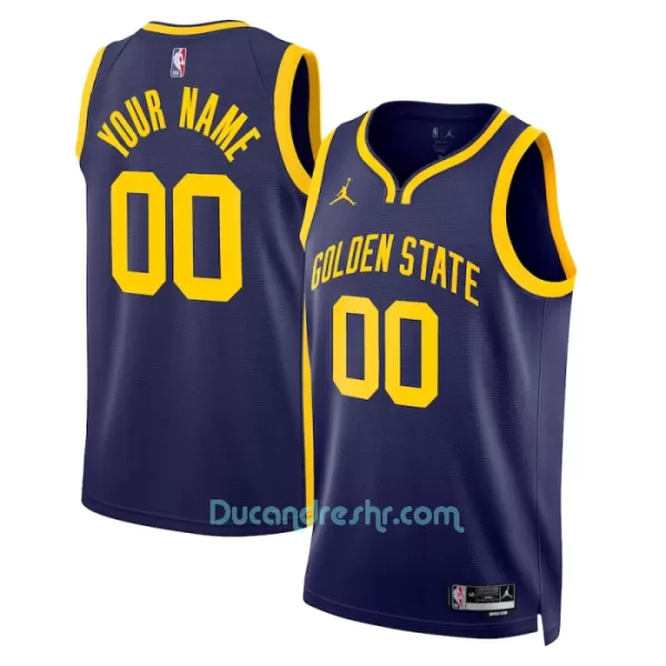 Dres za Košarku Golden State Warriors Statement Edition Swingman 2023/24 Teal