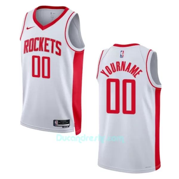 Dres za Košarku Houston Rockets Association Edition Swingman 2023/24 Bijela