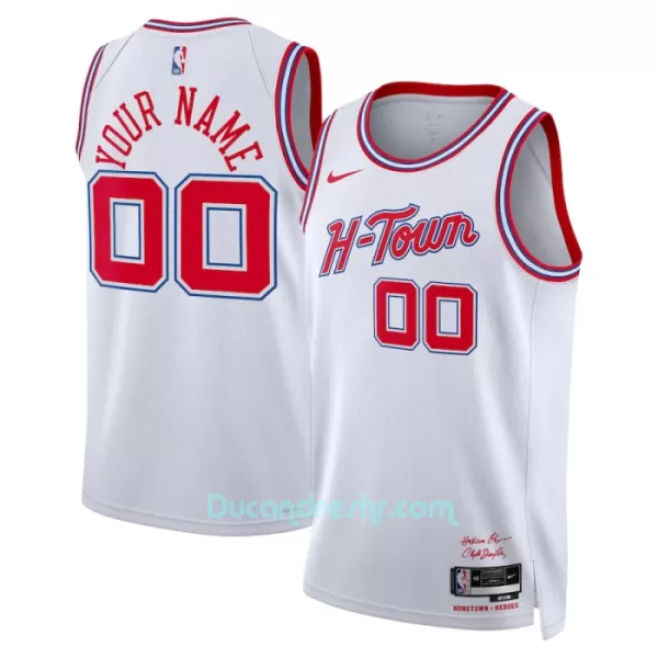 Dres za Košarku Houston Rockets City Edition Swingman 2023/24 Bijela