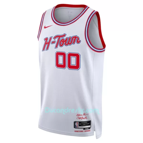 Dres za Košarku Houston Rockets City Edition Swingman 2023/24 Bijela