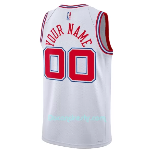 Dres za Košarku Houston Rockets City Edition Swingman 2023/24 Bijela