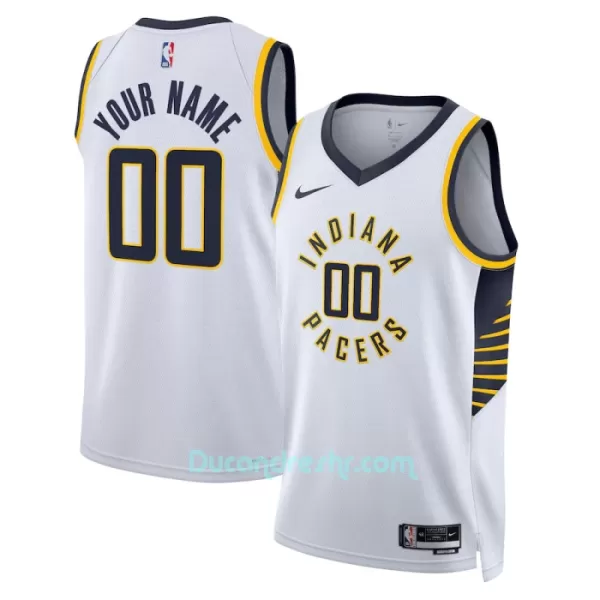 Dres za Košarku Indiana Pacers Association Edition Swingman 2023/24 Bijela