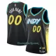 Dres za Košarku Indiana Pacers City Edition Swingman 2023/24 Crno