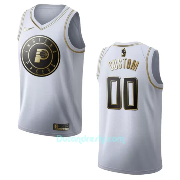 Dres za Košarku Indiana Pacers Golden Edition Swingman 2023/24 Bijela