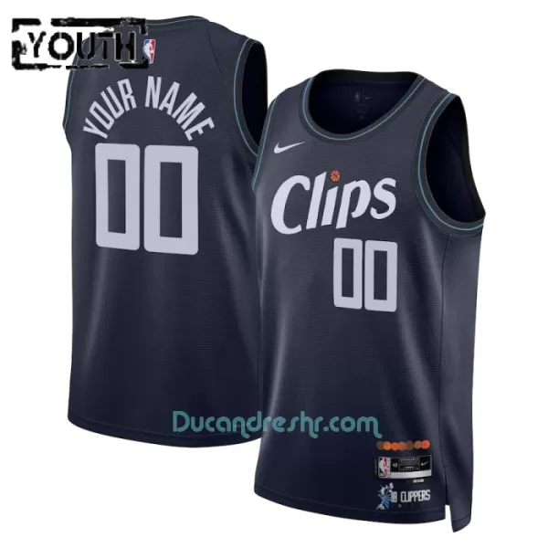 Dres za Košarku Los Angeles Clippers Dječji City Edition Swingman 2023/24