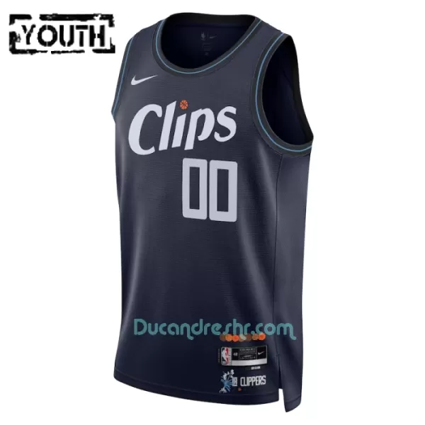 Dres za Košarku Los Angeles Clippers Dječji City Edition Swingman 2023/24